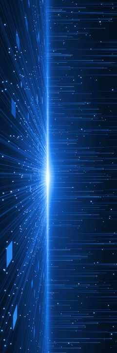 藍色科技線條空間背景循環(huán)_6000X2000_高清視頻素材下載(編號:6701359)_舞臺背景